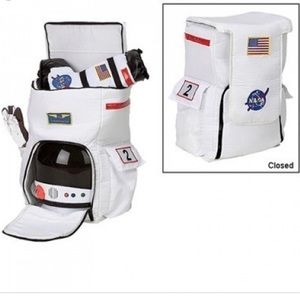 Black astronaut back pack for Halloween costume